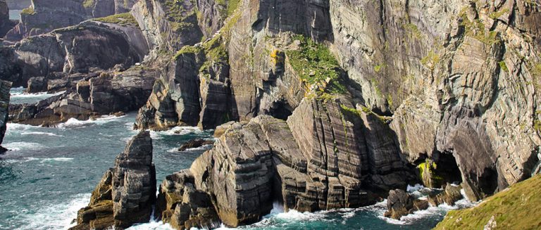 Cliffs Of Mizen Head. Ireland's most southwesterly point.