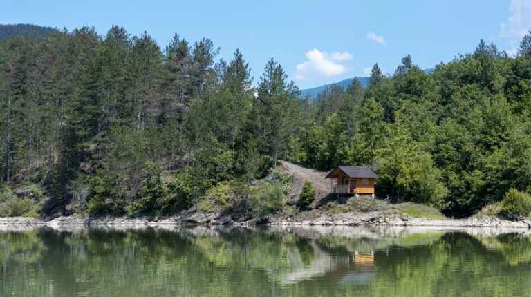 Drina river. Serbia-Bosnia and Herzegovina and Herzegovina