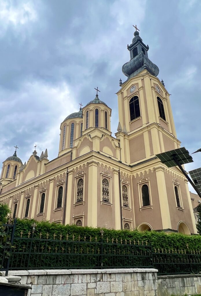 Orthodox Cathedral Church of the Nativity of the Theotokos. Sarajevo.